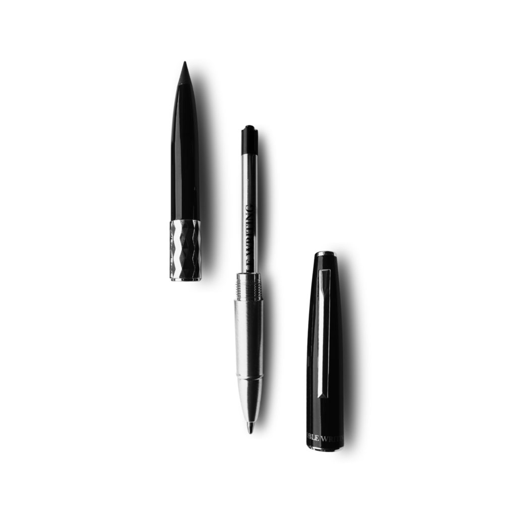 Nova Black aufgeschraubt mit Spitze